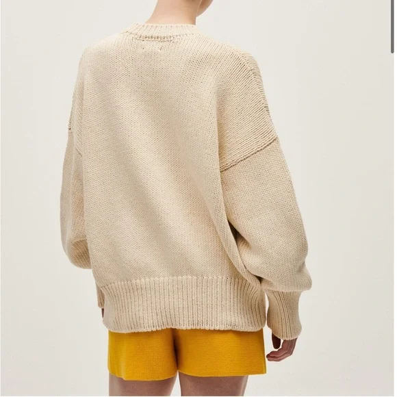 Babaa Cream Crew Neck Sweater - Picture 4 of 9